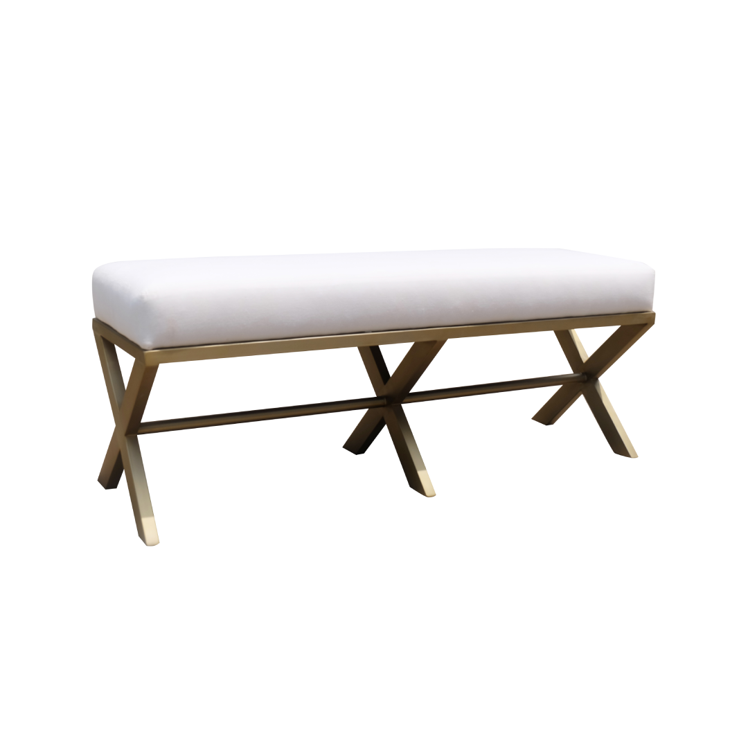 AURELIA BRASS BENCH